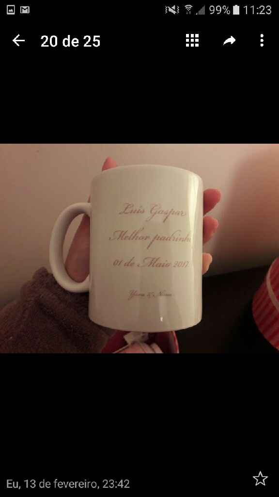Presentes para padrinhos - 1