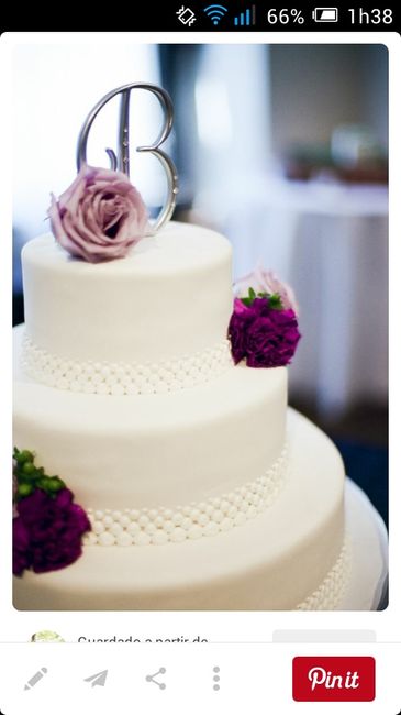 Bolo de casamento - 1