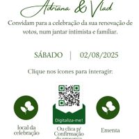 Convites feitos e a ser entregues - 2