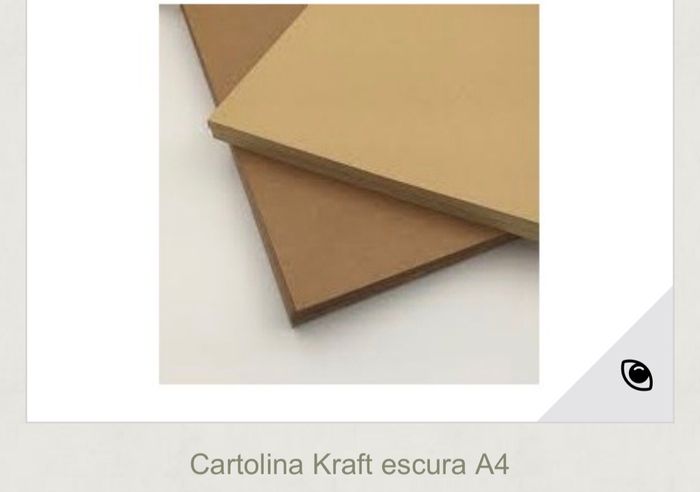 Procuram cartolina kraft? encontrei! - 1