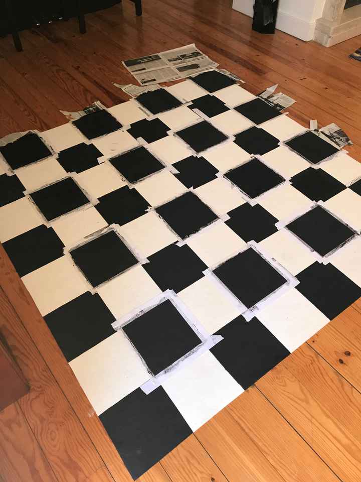  Jogo de Damas gigante - 2