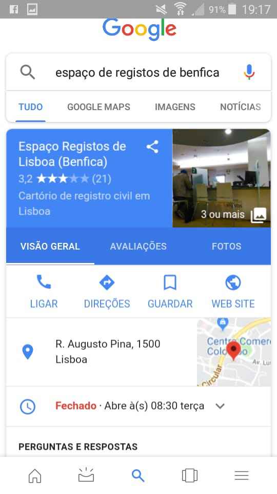 Conservatórias em Lisboa - 1