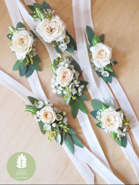 Corsage Damas - diy - 2