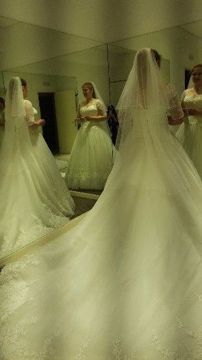 ainda na ultima prova do vestido