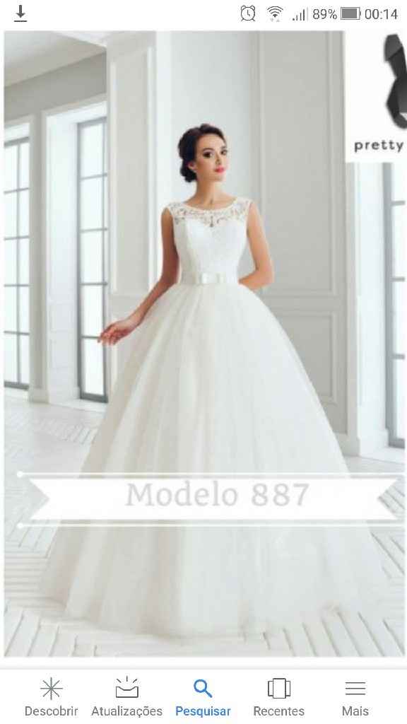 Valor do vestido de noiva - 1