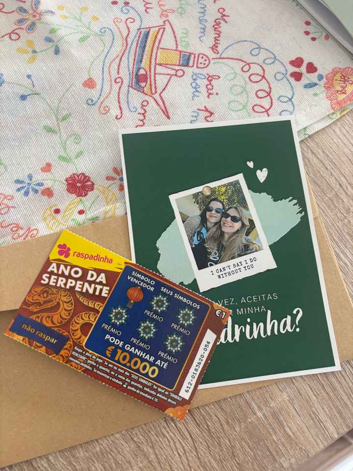 Pedido para Padrinho e Madrinhas - 2
