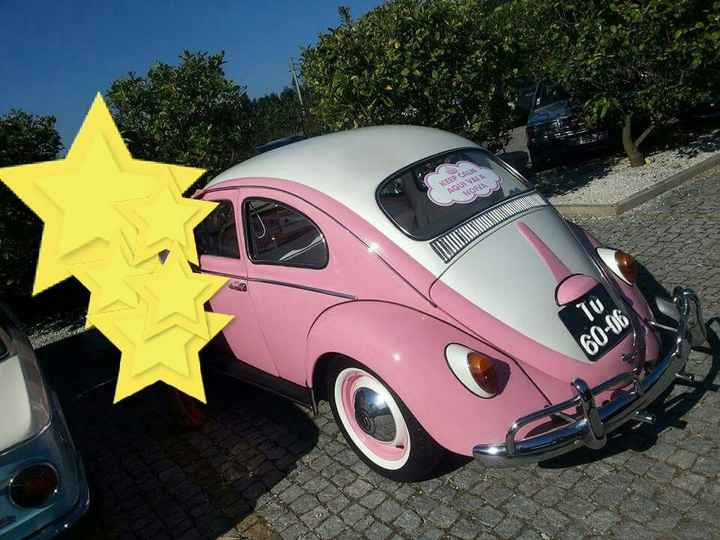 Vw beetle cor-de-rosa - 1