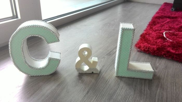 Letras para a mesa dos noivos 