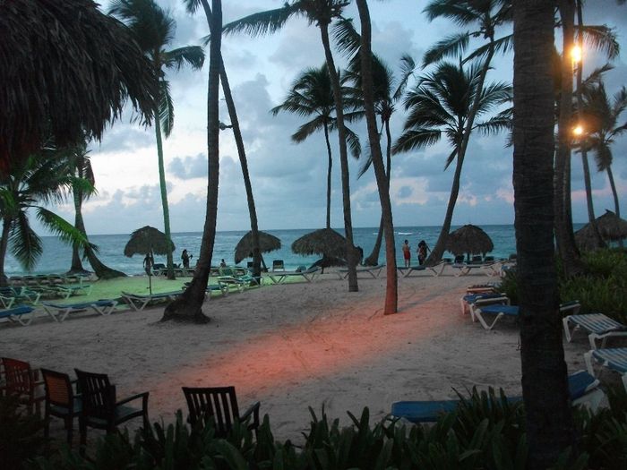Fim do dia praia
