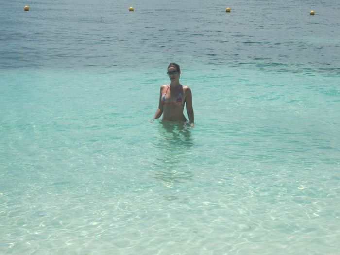 Agua na ilha da Mujeres