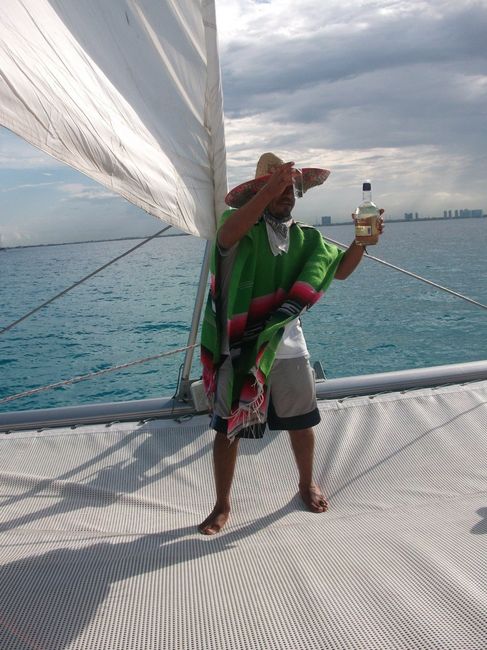 Animador Barco - Shot de tequila