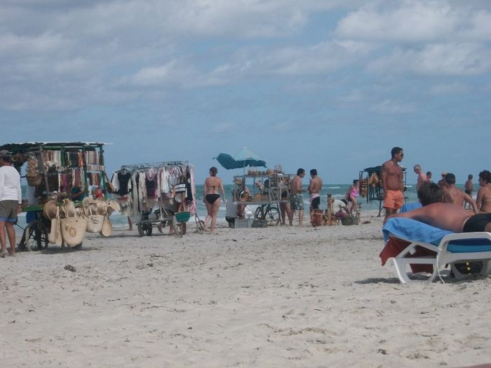 Barraquinhas na praia