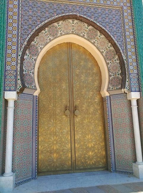 Porta Palácio - Medina Fez
