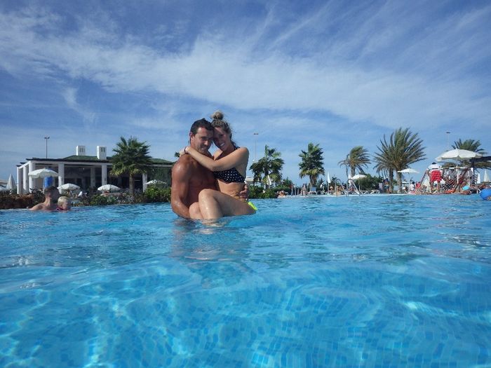 Uma das Piscinas do Hotel
