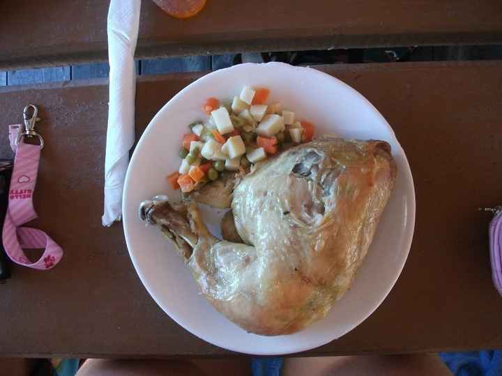 A maior coxa de frango que comi...