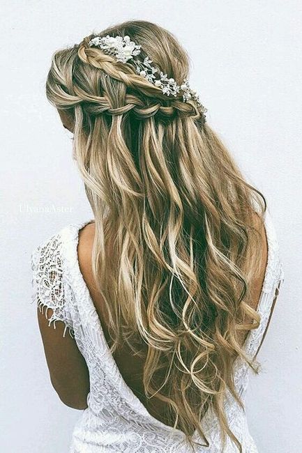No cabelo vou usar... flores - 1