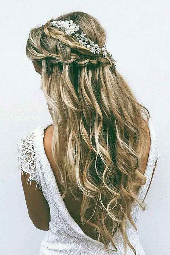 No cabelo vou usar... flores - 1