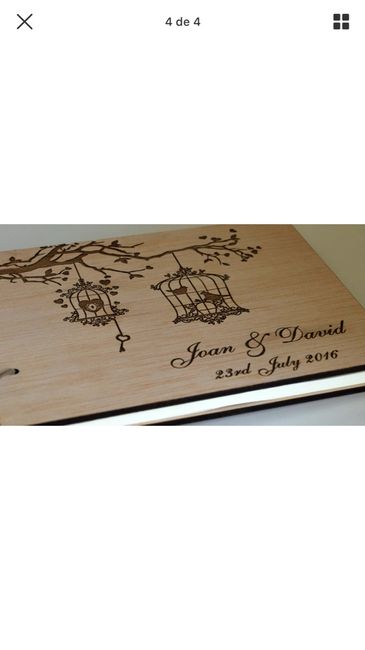 Inspirações de livros de honra/ guests book - 3