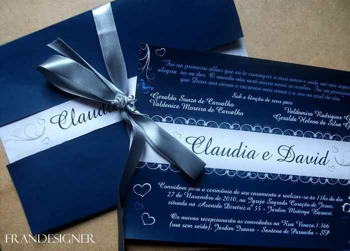 Convite de casamento - 11