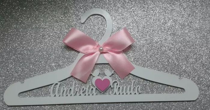 Cabide de noiva personalizado - 1