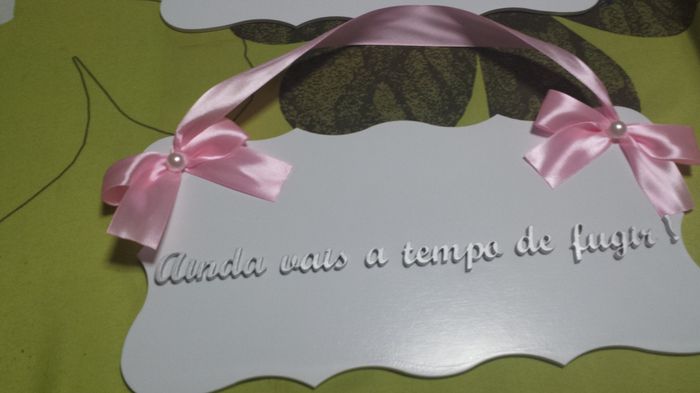 Placas e cabide - 1