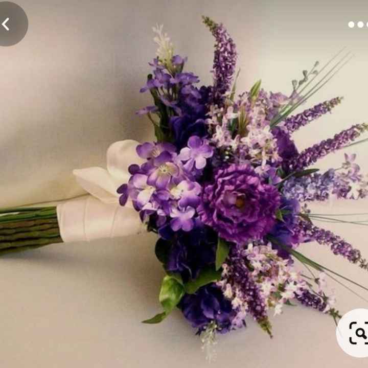 Bouquet originalmente "roxo" - 2