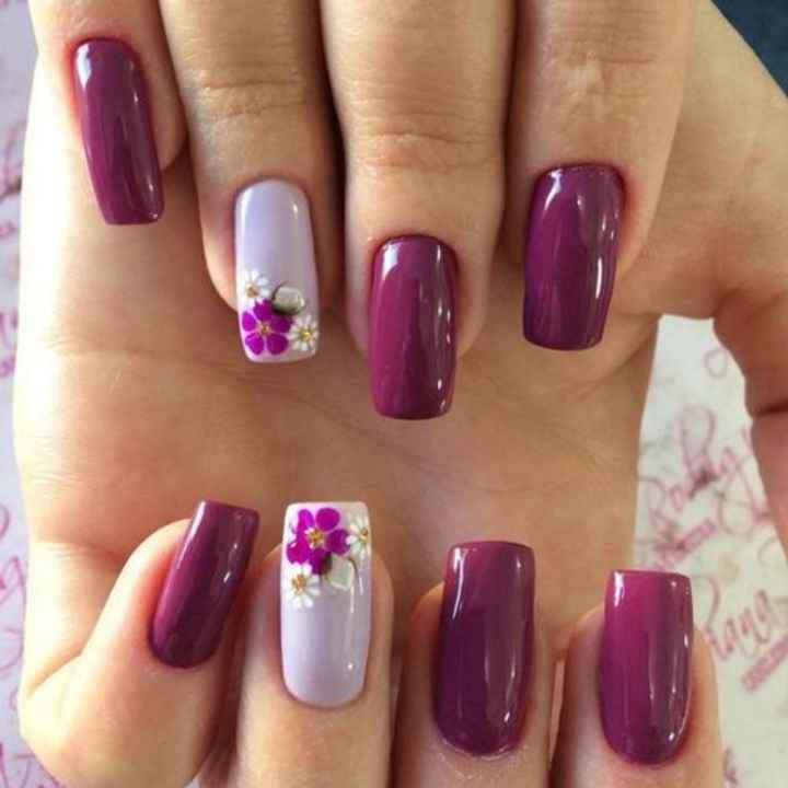 Maquiagem e manicure... Roxo 🌈 - 6