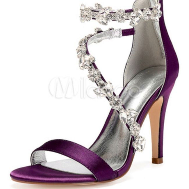 Arco-íris 🌈 sapatos roxos!! 3