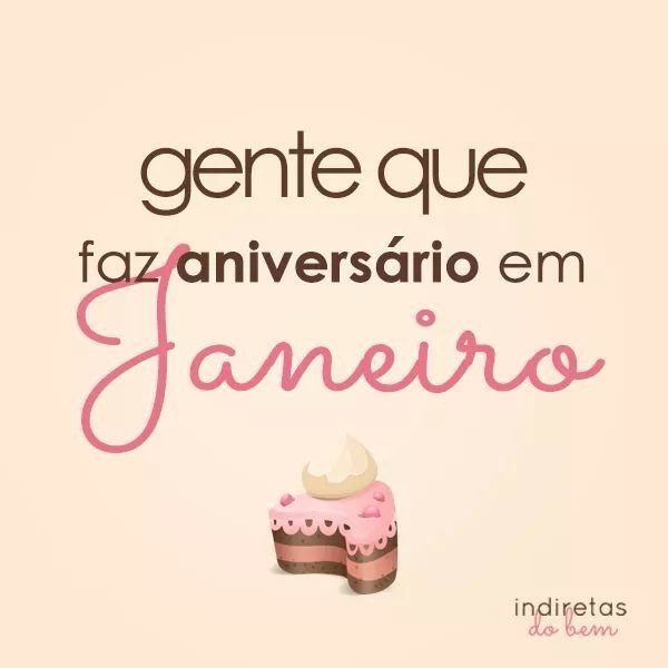 Para janeiro...e para o ano inteiro!! - 2