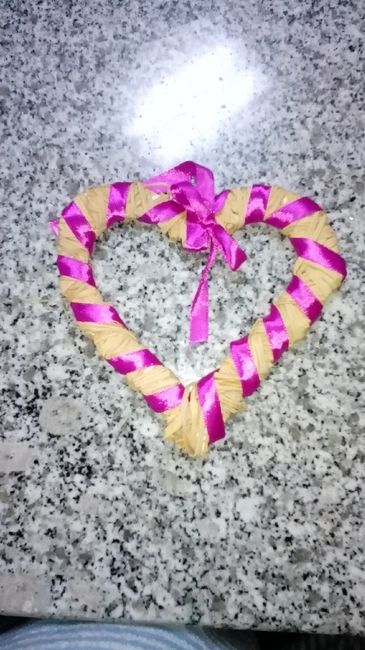 Corações para marcadores de mesa diy #2 - 1