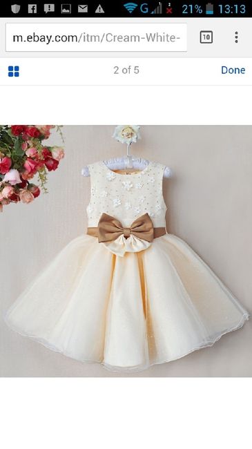 Vestidos meninas das alianças - 1