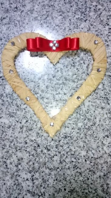 Corações para marcadores de mesa diy #3 - 2