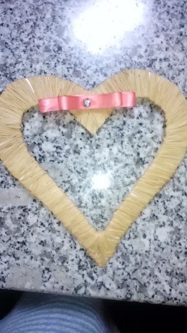 Corações para marcadores de mesa diy #3 - 2