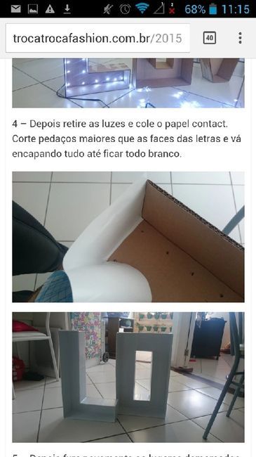 Letras grandes diy:instruções - 8