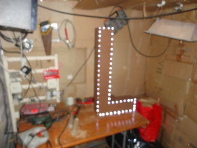Letras luminosas #1 - 3