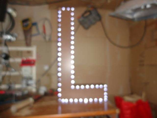 Letras luminosas #1 - 4