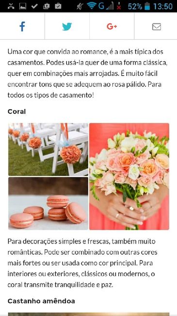 Cores para um casamento em 2016/2017 - 1