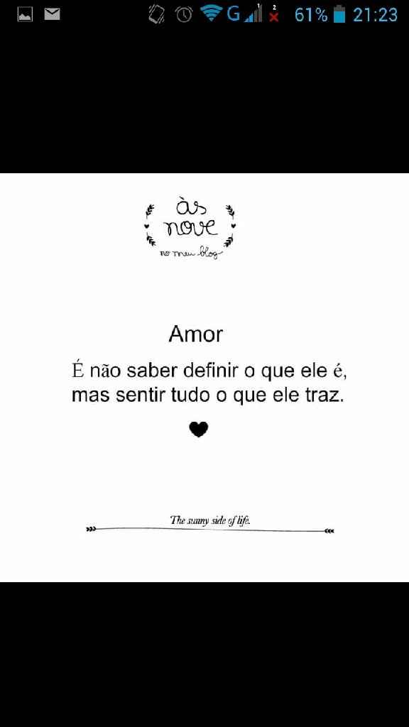 Afinal o que é o amor? - 1