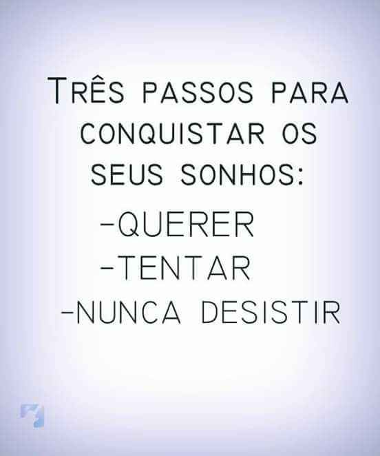 Como conquistar os nossos sonhos! - 1