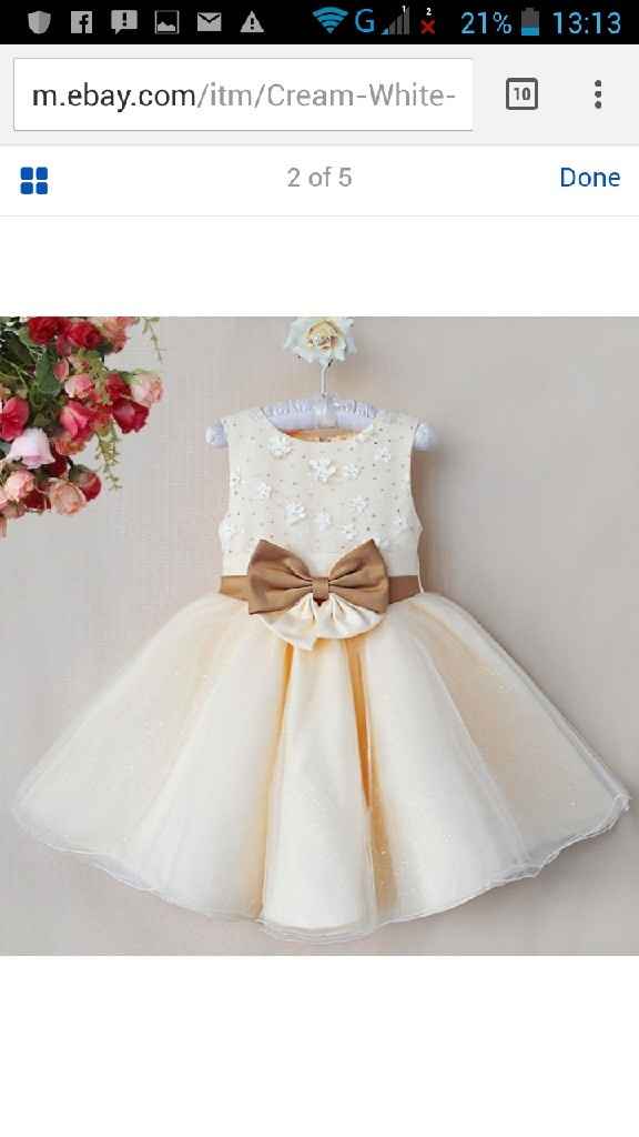 Vestidos meninas das alianças - 1
