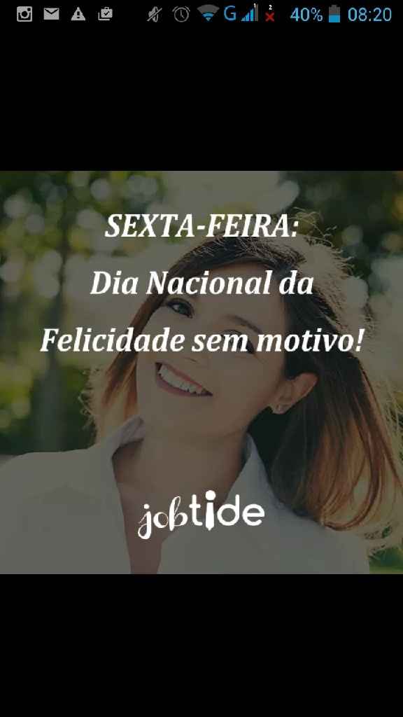 Boa sexta-feira!!  (22/01/2016) - 1