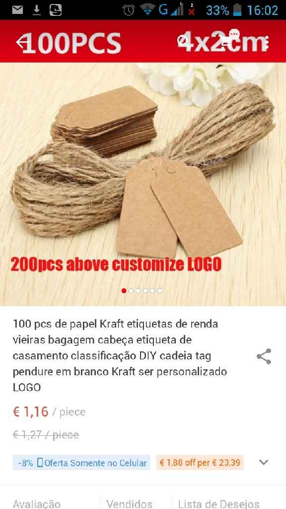 Etiquetas com nome dos convidados - 1