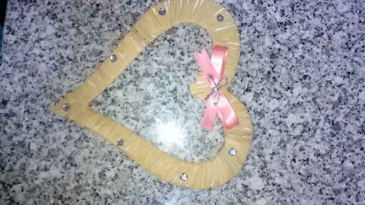 Corações para marcadores de mesa diy #4 - 2