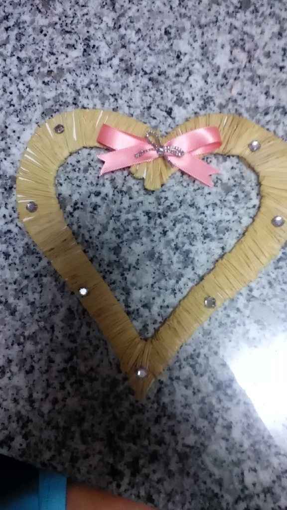 Corações para marcadores de mesa diy #5 - 1