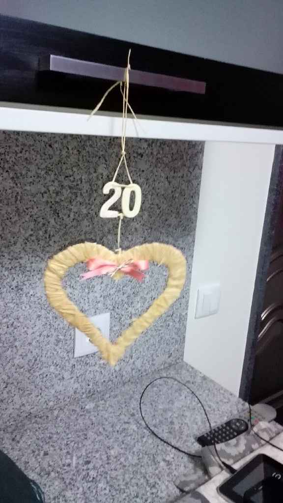 Corações para marcadores de mesa diy #5 - 1