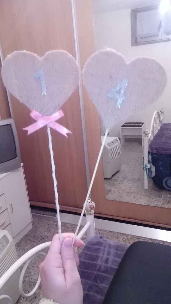 Corações para marcadores de mesa diy #6 - 4