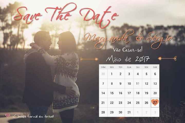 Save the date  -check - 1