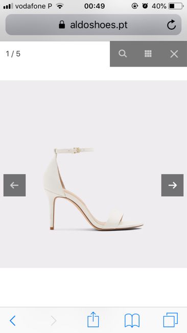 Sapatos para o nosso grande dia - 1