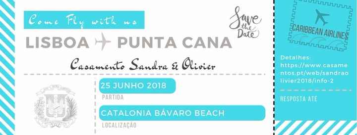 Convites para Punta Cana