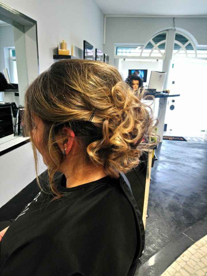 prova do penteado